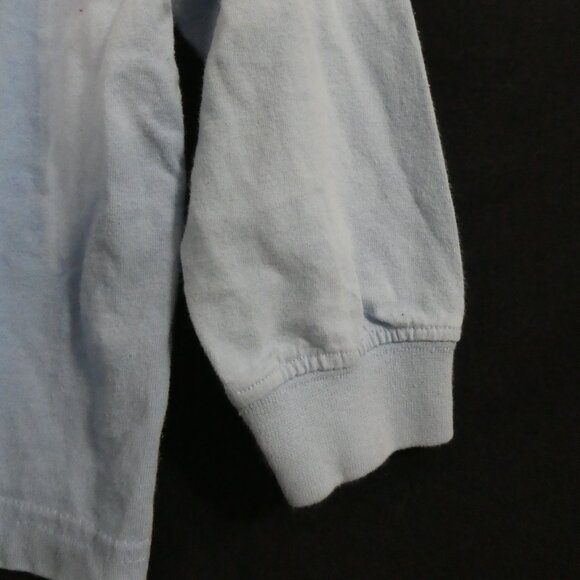 TANGERINE | size 3 | Light Blue Snowman Long Sleeve Top - Picture 13 of 15